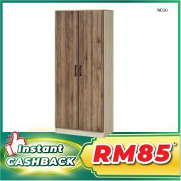 2 Swing Doors Wardrobe (WD20)