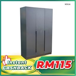 4&#039; X 6&#039; Swing Door Wardrobe (WDG36)