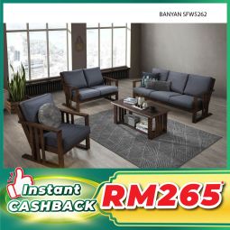 Wooden Lounge - BANYAN (SFW5262)