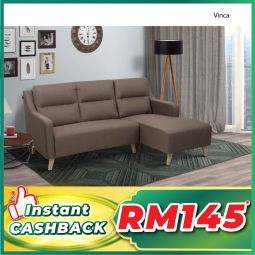 SOFA SET L-SHAPE - VINCA (SFL138)