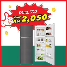 300L 2 DOORS FROST FREE REFRIGERATOR (TF2265)