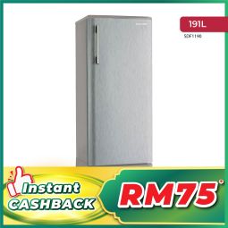 194L SINGLE DOOR DIRECT COOL REFRIGERATOR (SDF1190)