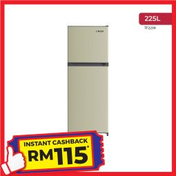 225L 2 DOORS FROST FREE REFRIGERATOR (TF2239)