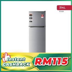 314L 2 DOORS FROST FREE REFRIGERATOR (TF2320)