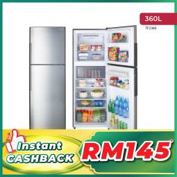 360L 2 DOORS INVERTER FROST FREE REFRIGERATOR (TF2360)