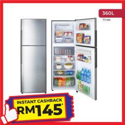 360L 2 DOORS INVERTER FROST FREE REFRIGERATOR (TF2360)