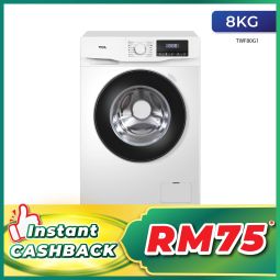TCL 8.0Kg Front Loading Washer(TWF80G1)