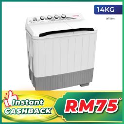 14.0Kg SEMI AUTOMATIC WASHING MACHINE (WT5214)
