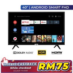 TCL 40&quot; ANDROID SMART FULL HD TV (40S6500)