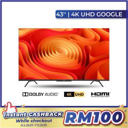 Skyworth 43&quot; 4K UHD GOOGLE TV (43SUE780)