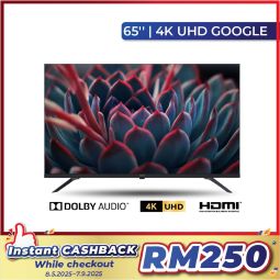 Philips 65&quot; 4K UHD GOOGLE TV (65P7129)