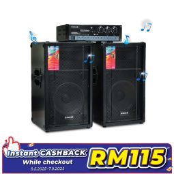 SINGER AMPLIFIER SPEAKER (AS350) comes with 2 units of Speaker 