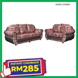 FULL FABRIC SOFA - IXORA5 (SF6885)
