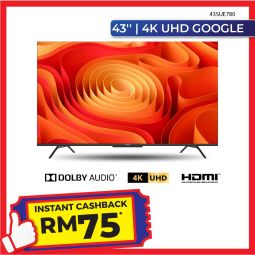 Skyworth 43&quot; 4K UHD GOOGLE TV (43SUE780)