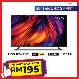 50" 4K UHD SMART TV (50K61)