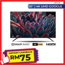 Philips 50&quot; 4K UHD GOOGLE TV (50P7129)