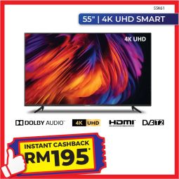 55" 4K UHD SMART TV (55K61)