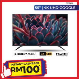Philips 55&quot; 4K UHD GOOGLE TV (55P7129)