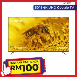 60“ SKYWORTH 4K UHD Google TV + 120Hz (60SUE790)