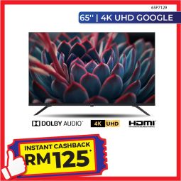 Philips 65&quot; 4K UHD GOOGLE TV (65P7129)