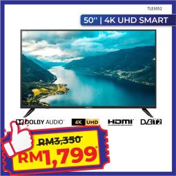 [PROMO] 50&#039;&#039; 4K UHD SMART TV(TLE50S2)
