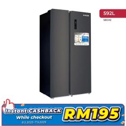 592L SIDE BY SIDE REFRIGERATOR (SBS592)