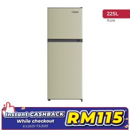 225L 2 DOORS FROST FREE REFRIGERATOR (TF2239)