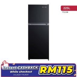 225L 2 DOORS FROST FREE REFRIGERATOR (TF2239B)