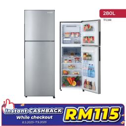 280L 2 DOORS FROST FREE REFRIGERATOR (TF2280)