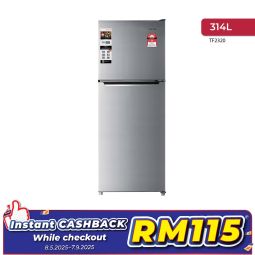 314L 2 DOORS FROST FREE REFRIGERATOR (TF2320)