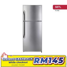 387L 2 DOORS FROST FREE REFRIGERATOR (TF2400)