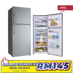 490L 2 DOORS FROST FREE REFRIGERATOR (TF2490)