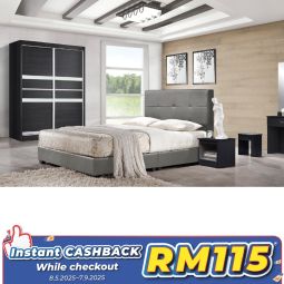 Bedroom Set without Mattress (BRDF1)