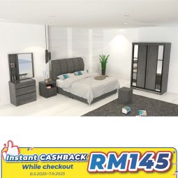 Bedroom Set with Mattress (BRN50A)