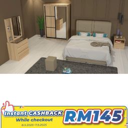 Bedroom Set with Mattress (BRN58H)