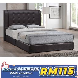 King Size Bed with Mattress (KBD01M)