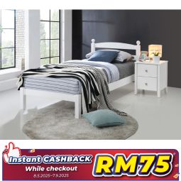 Single Size Bed with Mattress (SBW852M)