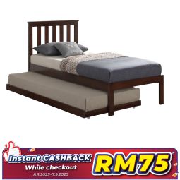 Single Size Bed With Pullout (UP8023)