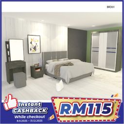 Divan Queen size Bedroom Set without Mattress (BRD01)