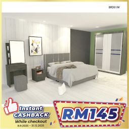 Divan Queen size Bedroom Set with Mattress (BRD01M)