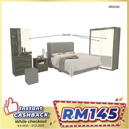 Bedroom Set with Mattress (BRD02M)