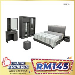 Bedroom Set with Mattress (BRN17A)