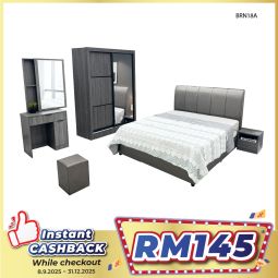 Bedroom Set with Mattress (BRN18A)