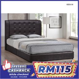 King Size Bed with Mattress (KBD01M)