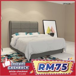 Divan Queen Size Bed with Mattress (QBD603M)