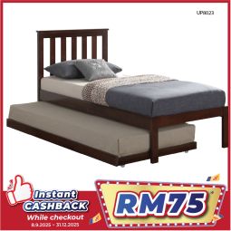 Single Size Bed With Pullout (UP8023)