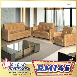 FABRIC SOFA - VELVA