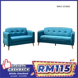 FULL FABRIC SOFA - BIRU5 (SF2885)