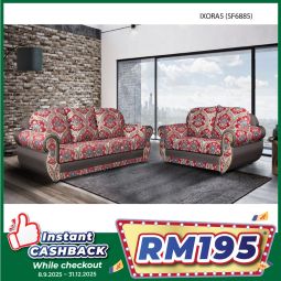 FULL FABRIC SOFA - IXORA5 (SF6885)