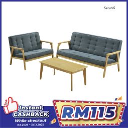 WOODEN LOUNGE - SERUNI5 (SFW55215)